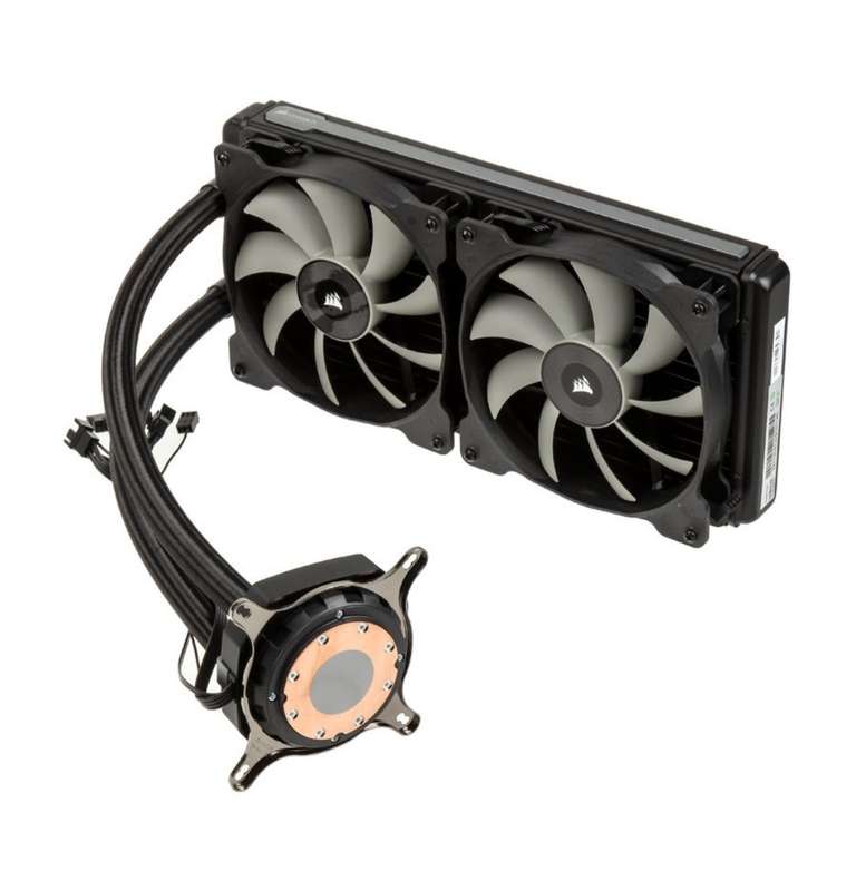 Corsair CW-9060027-WW H115i Hydro Series 280mm Performance Liquid CPU Cooler