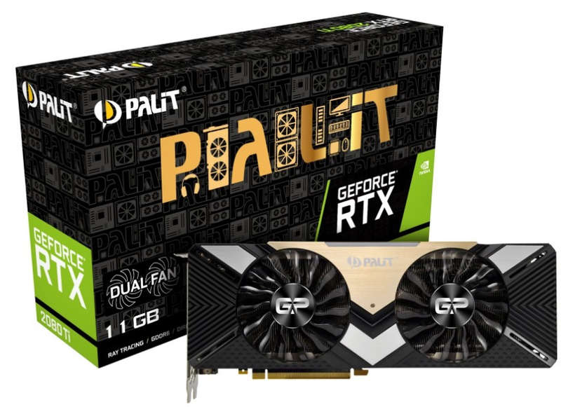 Palit GeForce RTX 2080 Ti Dual GDDR6
