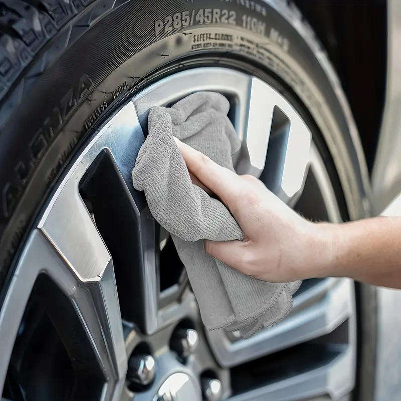 Microfiber Car Towel Set Quick Dry Absorbent