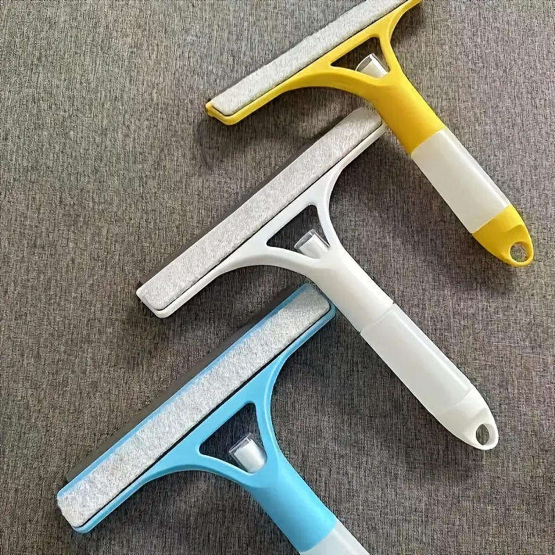2-In-1 Multi-Functional Cleaning Tool with Spray Bottle, Double-Sided Glass Scraper for Windows, Mir