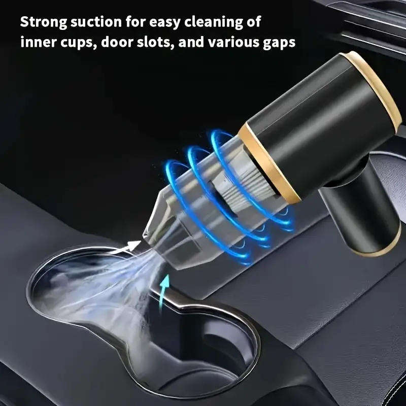 Wireless Car Vacuum Cleaner, Blow And Suck Dual-Purpose