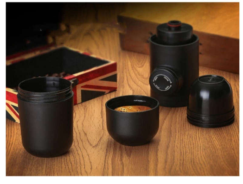 Mini portable espresso manual handheld coffee maker