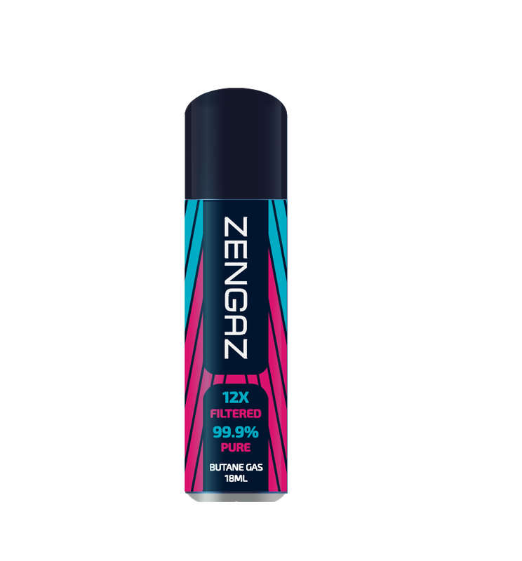 ZL 3 Mega Jet Flame Lighter ARMY & 3 Zengaz Gas 18ml Combo