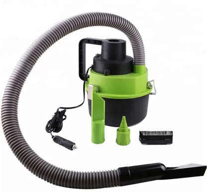 The black multfunctional wet & dry auto car vacuum cleaner