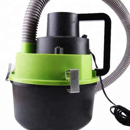 The black multfunctional wet & dry auto car vacuum cleaner