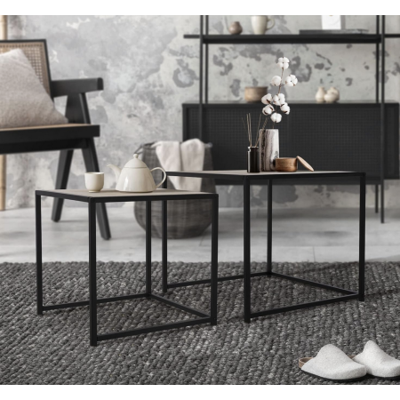 2 PC nesting side table