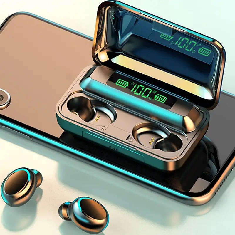 Wolulu As-50282 true wireless Bluetooth earphone 1800mah battery