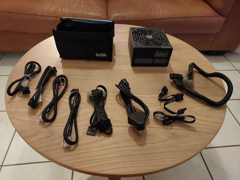 Super Flower SF-650F14EG(BK) Leadex II 650W 80 Plus Gold Certified Fully Modular Desktop PSU