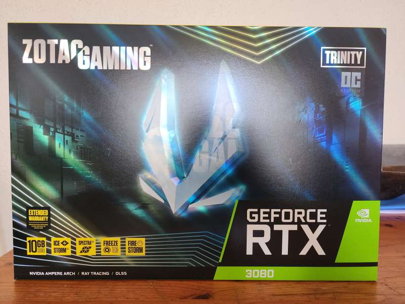 ZOTAC RTX 3080 Trinity Graphics Card OC