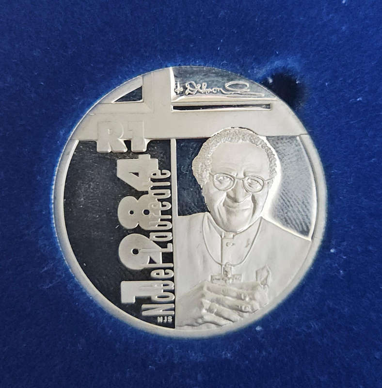 2006 SA Protea: Desmond Tutu -1984 Nobel Laureate - Nobel Prize Winners series