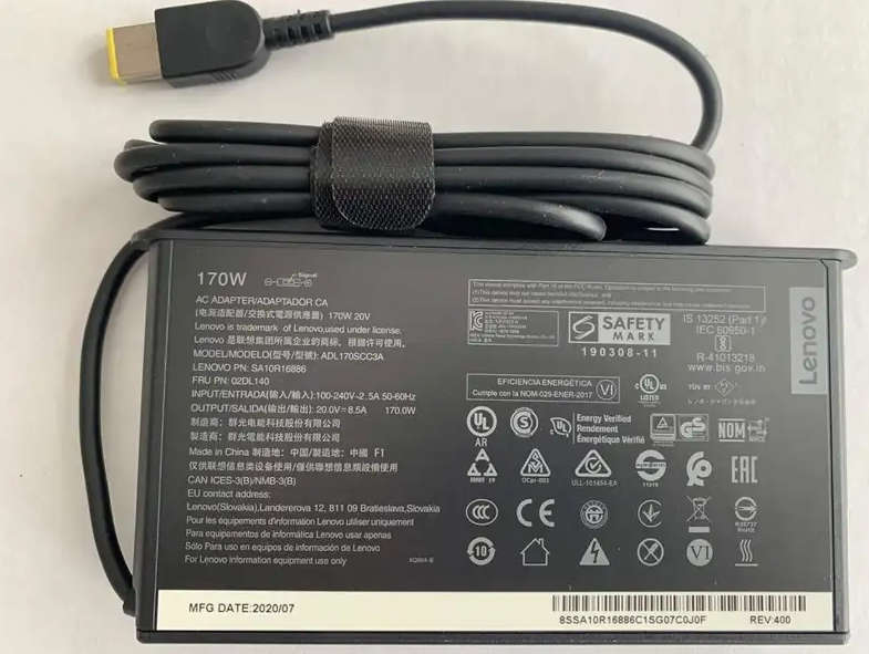 Genuine Lenovo 170W Slim Design Power Adapter