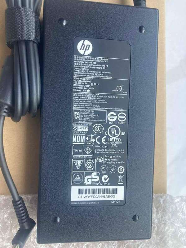  Brand New Genuine HP 150W Blue Pin Charger  Original OEM Laptop Power Adapter