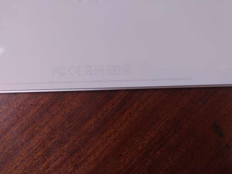 WIRELESS APPLE MAGIC KEYBOARD A1843 MODEL