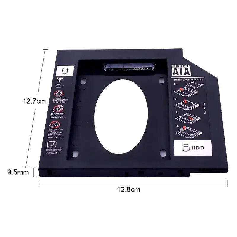  SATA 3.0 2nd HDD/SSD Caddy (9.5mm)  Expand Your Laptop's Storage Easily