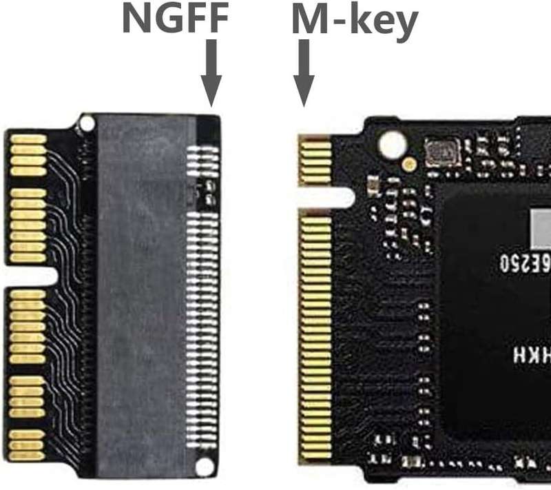  M.2 NVMe SSD Adapter for MacBook Air & Mac Pro (20132017) Upgrade Your Mac with a High-Capacity