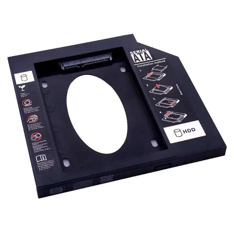  SATA 3.0 2nd HDD/SSD Caddy (9.5mm)  Expand Your Laptop's Storage Easily