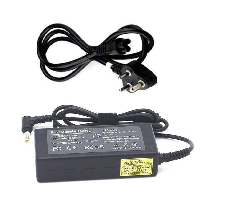 Acer Aspire 65W 19V 3.42A Laptop AC Adapter Charger