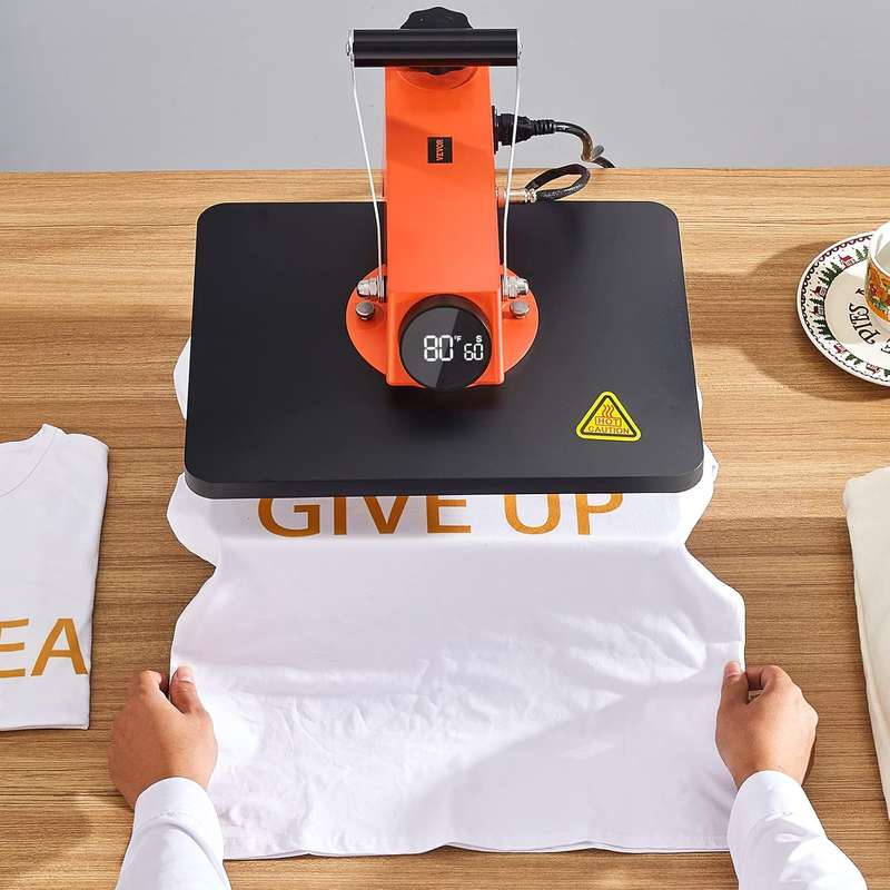 VEVOR 5-in-1 Digital Heat Press Machine 380mm x 290mm  Multifunctional Sublimation