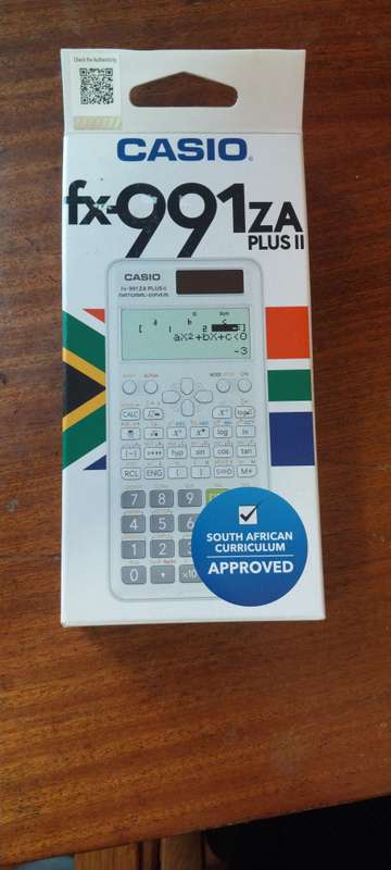 Casio FX-991ZA Plus II Advanced Scientific Calculator 452 Function