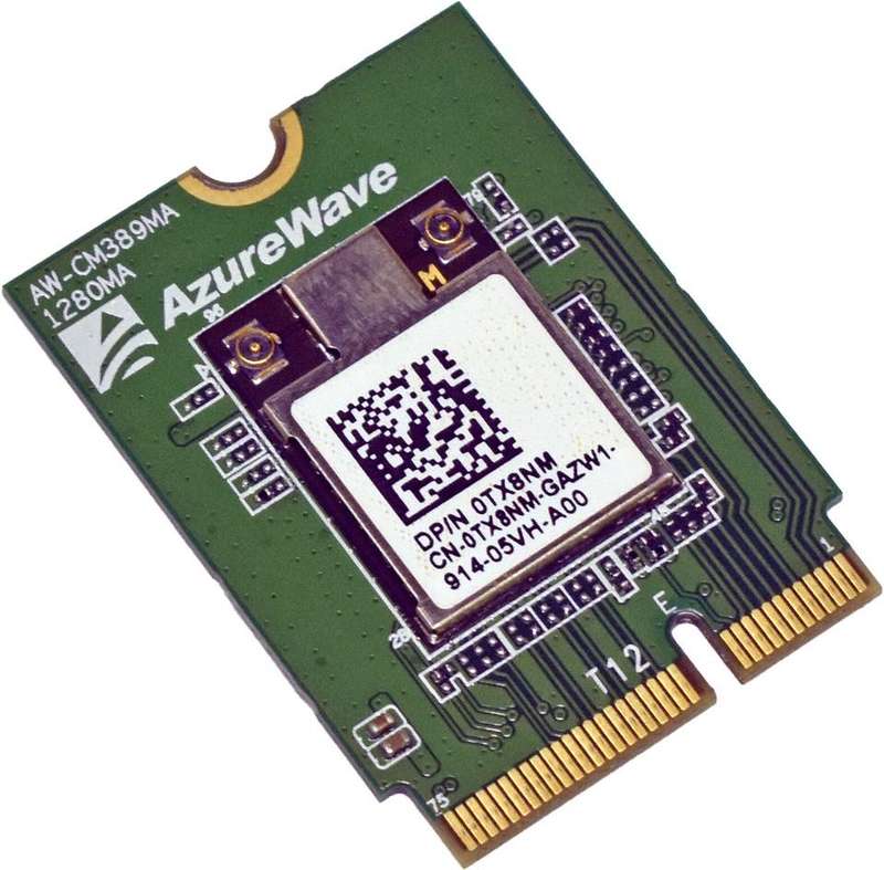 Dell AzureWave AW-CM389MA (0TX8NM) Dual Band Wi-Fi Adapter