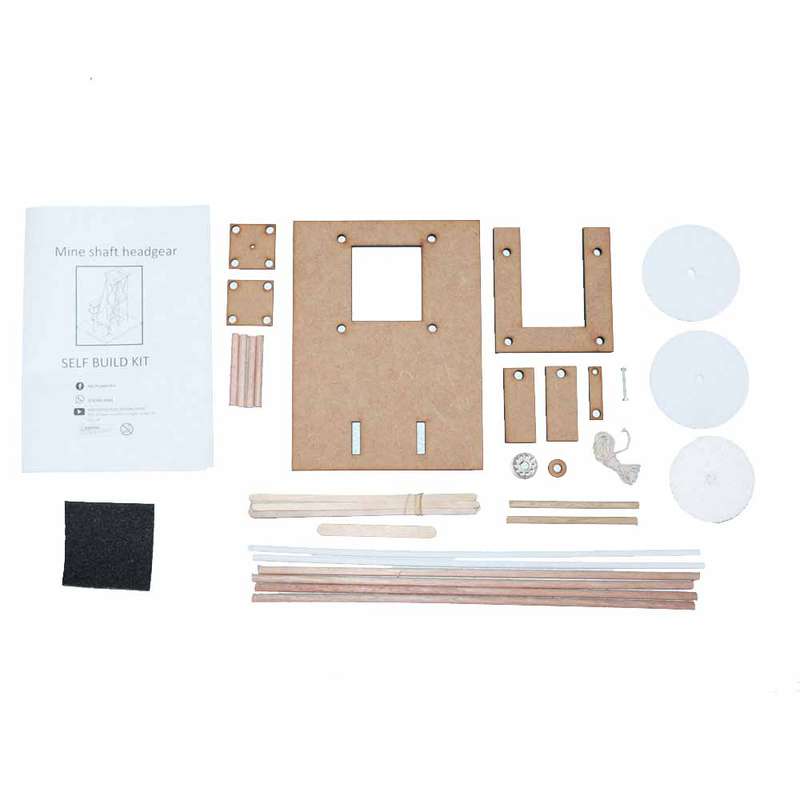 Mine Shaft Headgear School Project Kit - Grade 8