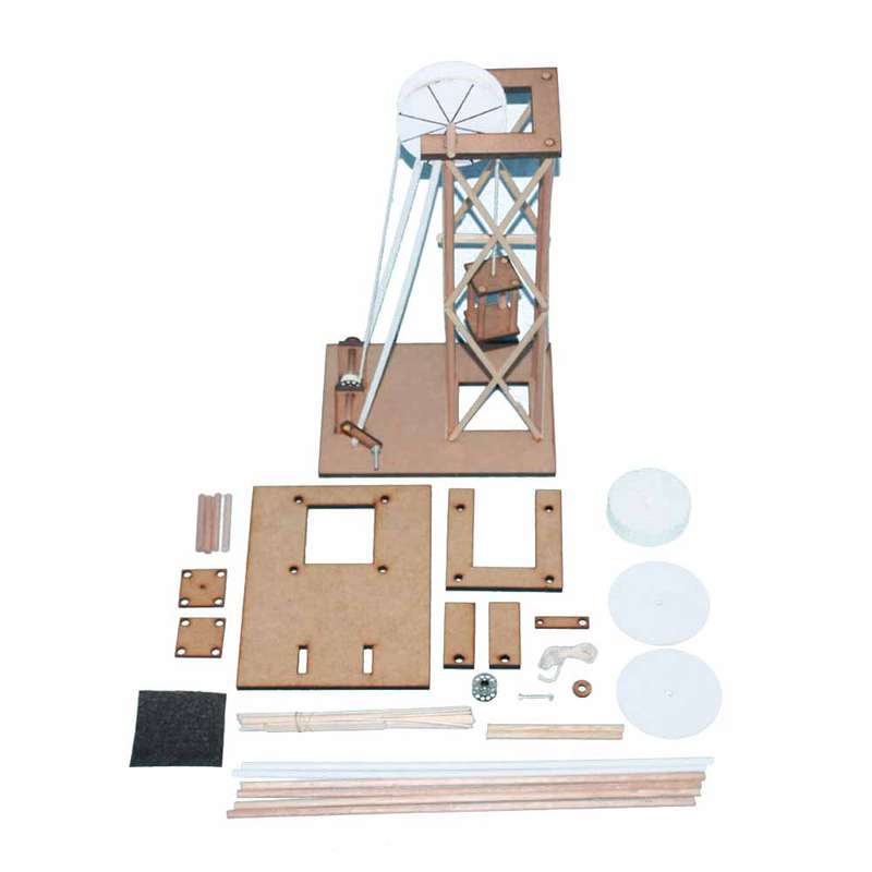 Mine Shaft Headgear School Project Kit - Grade 8
