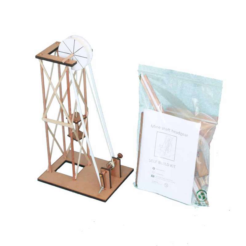 Mine Shaft Headgear School Project Kit - Grade 8