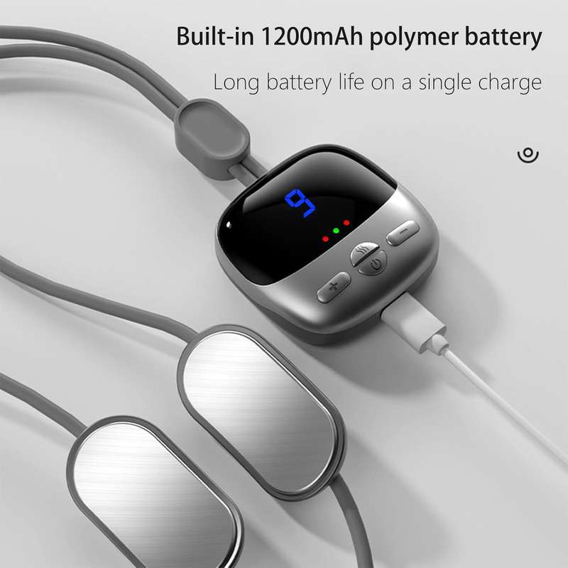 Portable Electric Pulse Neck and Shoulder Massager