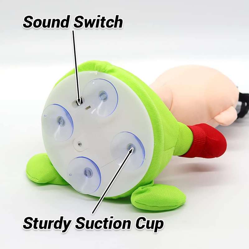 Anti-Stress Punch Me Screaming Doll  Funny Stress Relief Toy for Adults & Kids