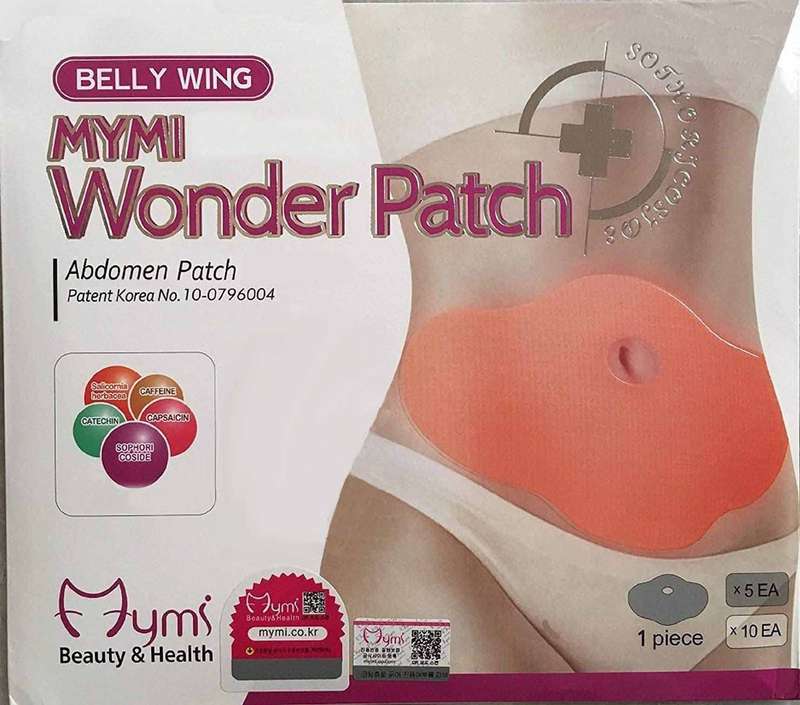 Pack of 2 MYMI Wonder Patch Belly Wing, abdomen patch