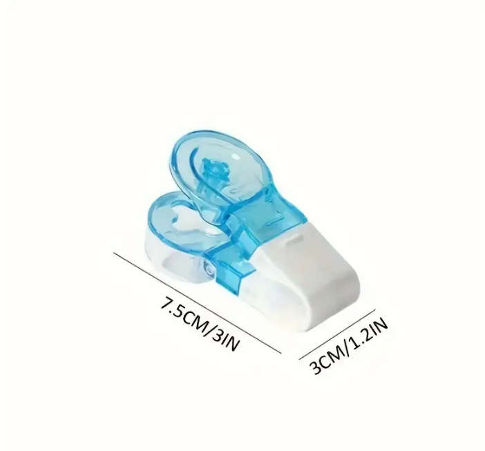 2-Pack Portable Pill Dispenser Cutter, Easy-to-Use Medication Tablet Splitter,  Pill Organizer