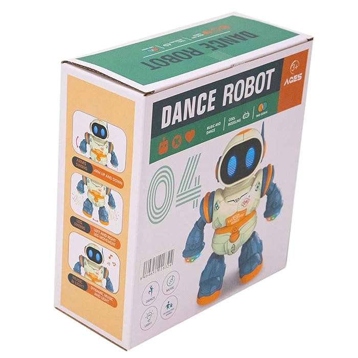 Dancing And Singing Robot (Orange)