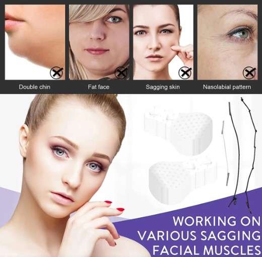 Instant Face Lift Tape 40 Pieces/Set Elastic Neck Eye Lift Chin Thin Patch Tape