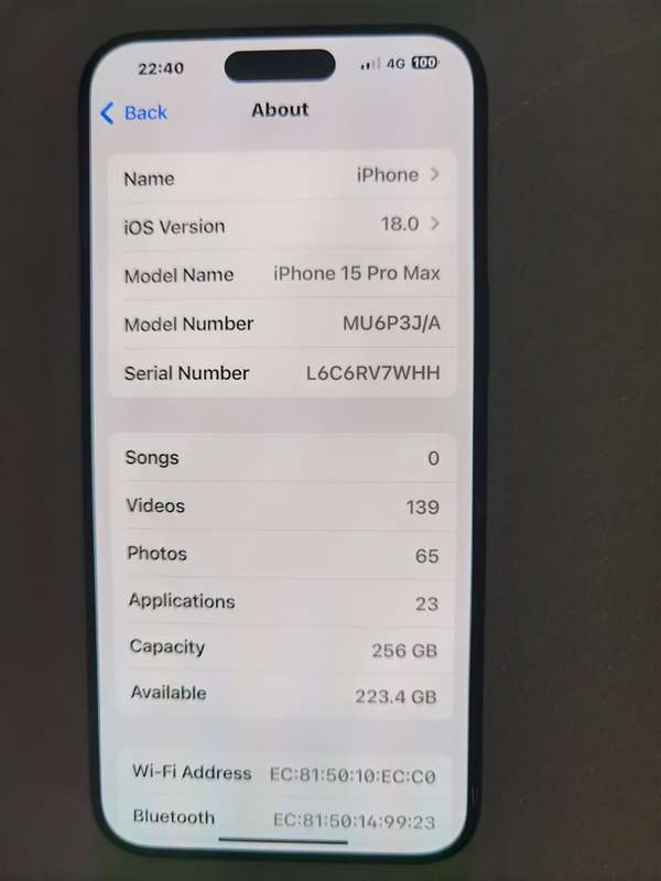 iphone 15 pro max A3105