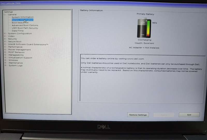 Dell lattitude 7300