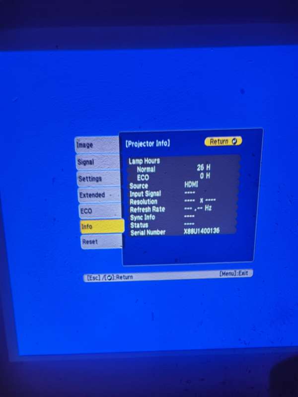 epson projector Epson XGA projector, 3300 lumens EB-E500