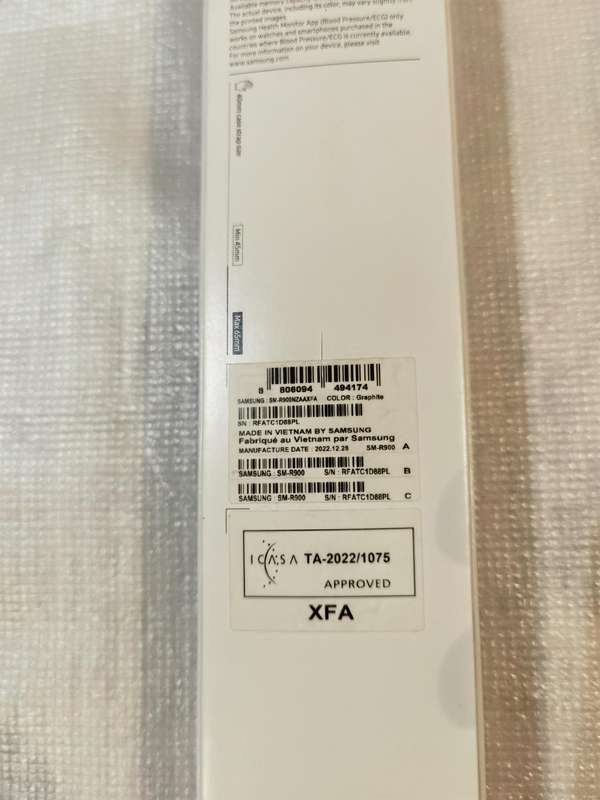 samsung watch 5 sm-r900 45mm