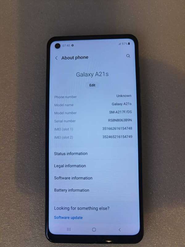 SAMSUNG A21s SM-A217F/DS