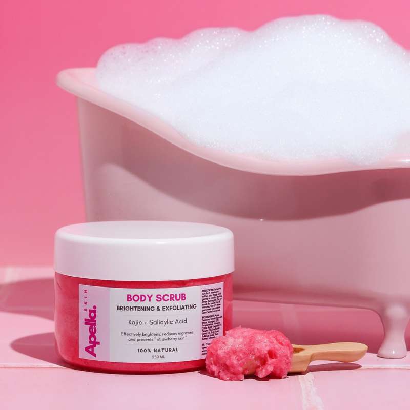 Body Scrub- Brightening & Exfoliating (Kojic Acid + Salicylic Acid)
