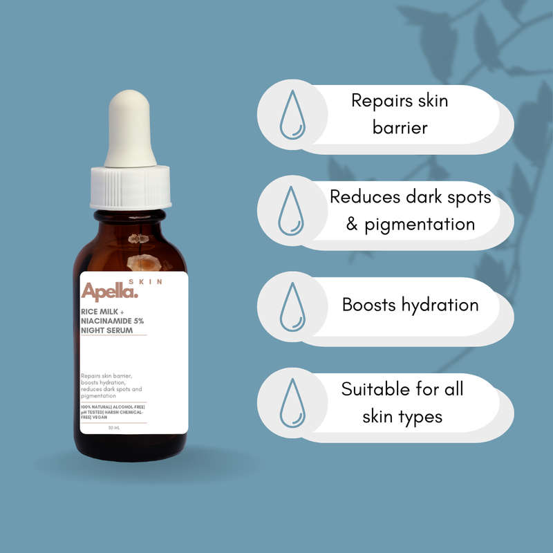 Rice Milk + Niacinamide 5% Night Serum with Licorice