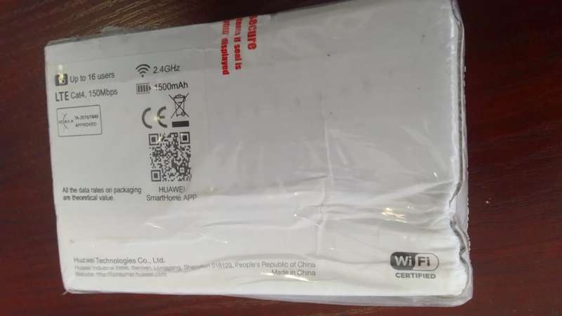HUAWEI E5576 CAT 4 150MBPS LTE POCKET ROUTER (ALL NETWORKS)