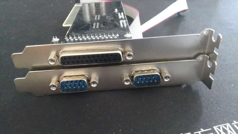 2 Serial 1 Parallel PCI-e Controller Card 3 Port PCI Express Card (New - Open Box)
