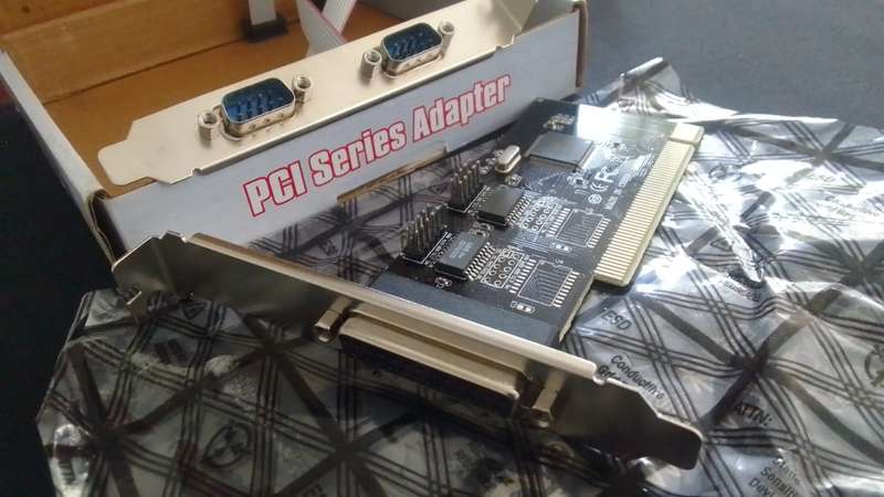 2 Serial 1 Parallel PCI-e Controller Card 3 Port PCI Express Card (New - Open Box)