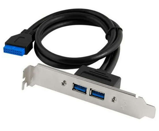 20 PIN 2-PORT BRACKET USB 3.0 CABLE