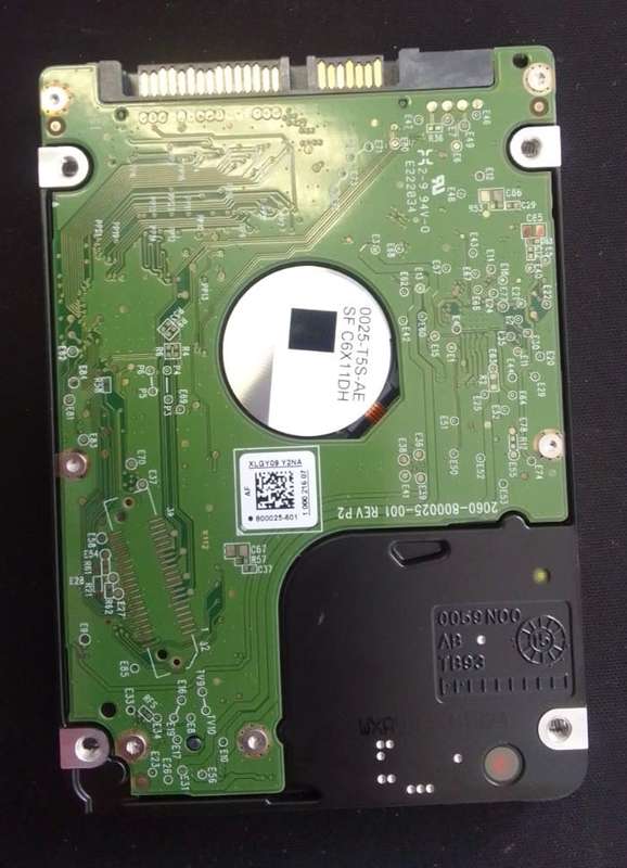 WESTERN DIGITAL WD5000LPCX 500GB NOTEBOOK (2.5") HARD DISK - 100% HEALTH