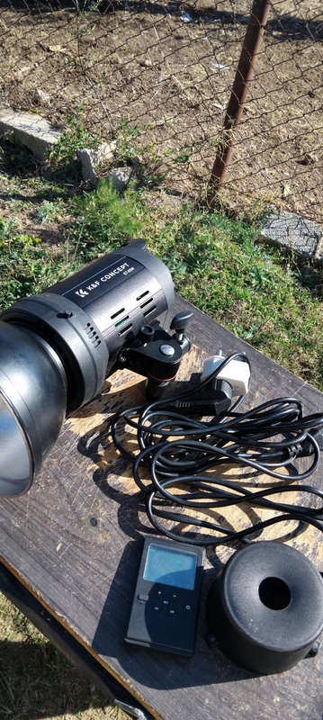 K&F ST-60W LED Video Light - Dimmable Daylight COB LED with Bowens Mount
