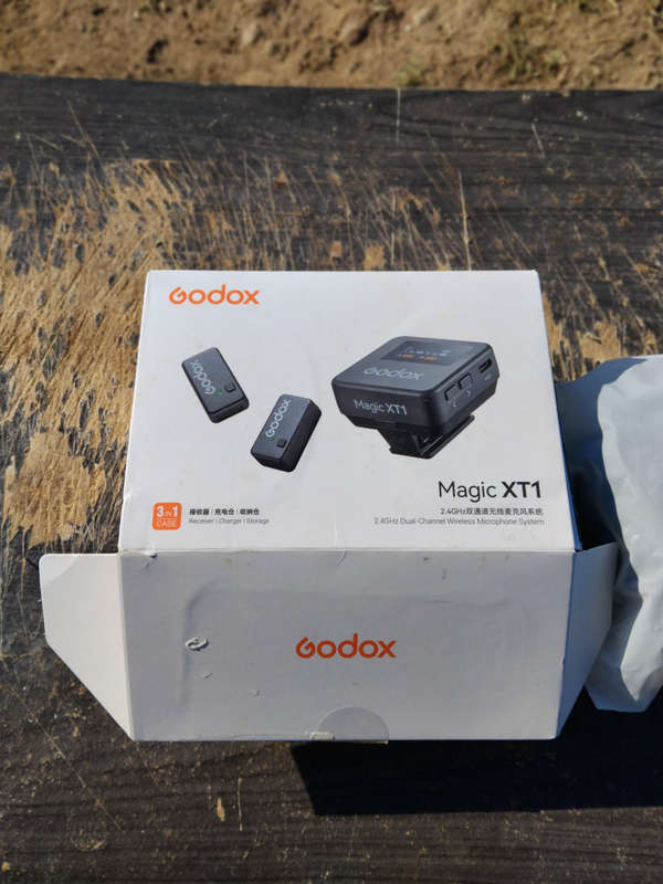 Godox Magic XT1 Dual-Channel Wireless Microphone System