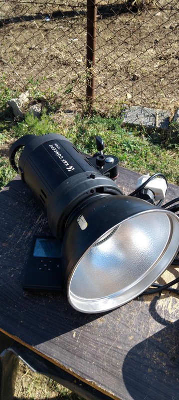 K&F ST-60W LED Video Light - Dimmable Daylight COB LED with Bowens Mount