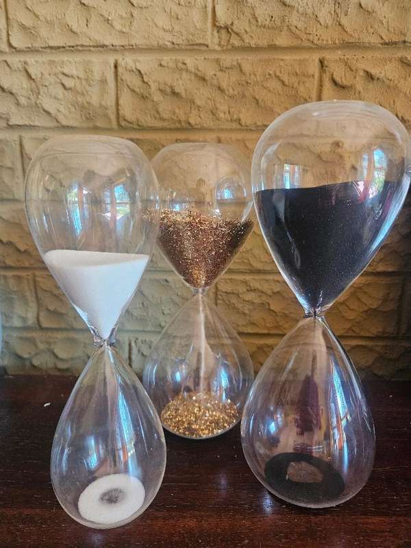 Decor Hour Glasses (set of 3)