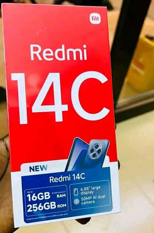 Xiaomi Redmi 14C 4G Dual Sim 8/256GB - Black Mix color